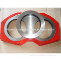 2015 Custom manufacturers high qualified concrete pump wear plate HEBEI CHINA